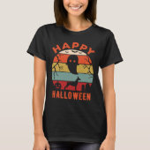Doberman Happy Halloween Tシャツ (正面)