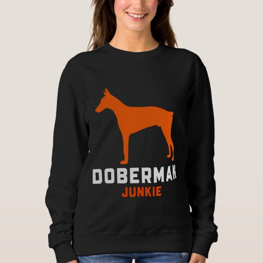 Doberman Junkie 1228 スウェットシャツ (正面)