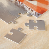 Doberman Luxury Beach Scene ジグソーパズル (側面)