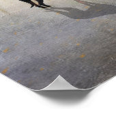 Doberman Photo Art - Reflections of a Quietハート ポスター (角)