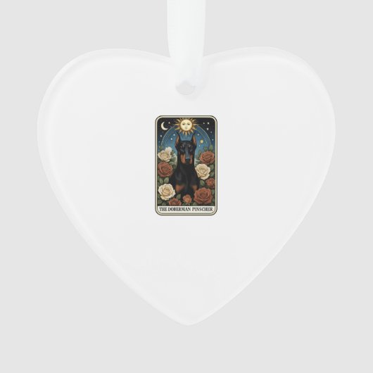 Doberman Pinscher オーナメント (正面)