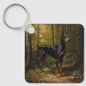 Doberman Pinscher キーホルダー (正面)