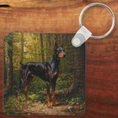 Doberman Pinscher キーホルダー (裏面)