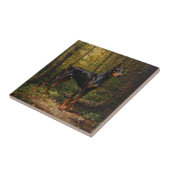 Doberman Pinscher タイル (側面)