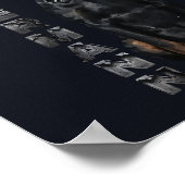 Doberman Pinscher    ポスター (角)