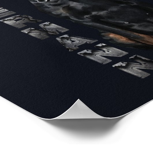 Doberman Pinscher    ポスター (角)