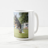 Doberman Pinscher Elegant Coffee Mug コーヒーマグカップ (正面右)