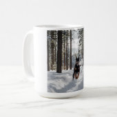 Doberman Pinscher Elegant Coffee Mug コーヒーマグカップ (正面左)