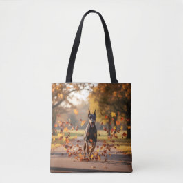 Doberman Pinscher Elegant Tote Bag トートバッグ