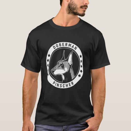 Doberman Pinscher Fan Tシャツ (正面)