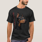 Doberman Pinscher Tシャツ (正面)