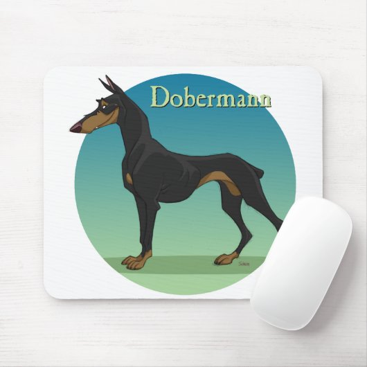 dobermann マウスパッド (マウス)