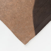 Dobermann - （犬）ドーベルマン・ピンシェル フリースブランケット (角)