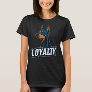 Dobermann – Symbol der Loyalität | LOYALTY Tシャツ