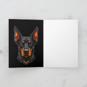 Dobermann Vibes – Für alle mit ’nem Dobie カード (内部)