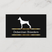 Dobrman Breeder名刺 名刺 (正面)