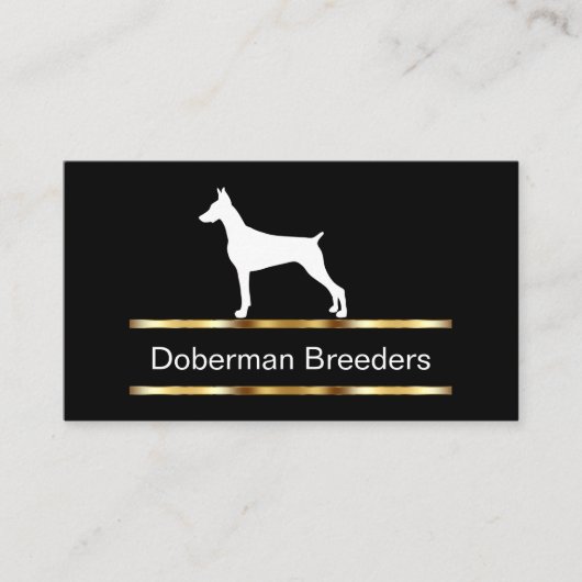 Dobrman Breeder名刺 名刺 (正面)