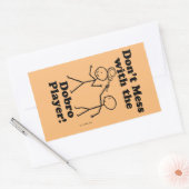 Dobroプレーヤーの長方形スティックと混乱しない 長方形シール (封筒)