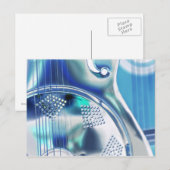 DOBRO、ギターArT、はがきクール ポストカード (正面/裏面)