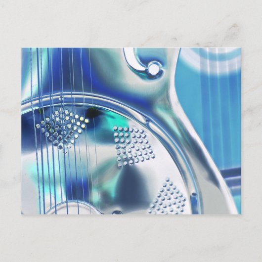 DOBRO、ギターArT、はがきクール ポストカード (正面)