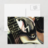 DOBRO、ギターArT、はがきクール ポストカード (正面/裏面)