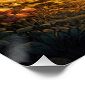 Dobro Forest glowing woodland reverie ポスター (コーナー)