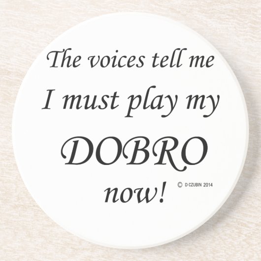 Dobro VoicesがMustと遊言う コースター (正面)