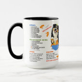 DOBRO'S BOOMERANG WINGS AUSSIE Art Muse Recipe  マグカップ (左)