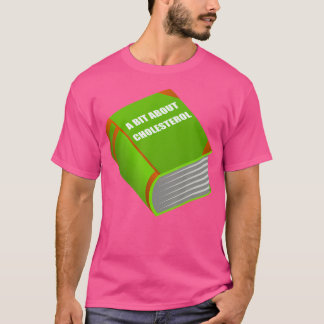 Docのおもしろいコレステロールに関する皮肉な脂肪本 Tシャツ