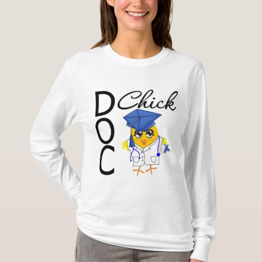 DOCのひよこの衛生学校の卒業生 Tシャツ (正面)