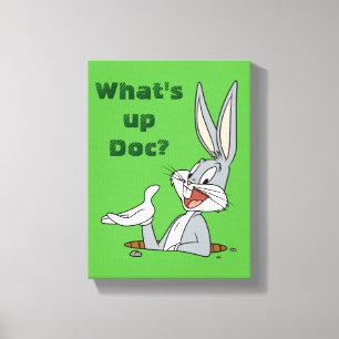 DOCは何なの?™バグBUNNY™うさぎ穴 キャンバスプリント