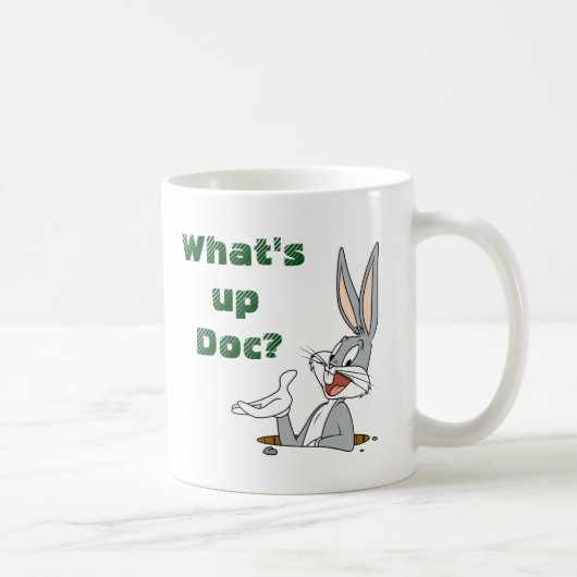 DOCは何なの?™バグBUNNY™うさぎ穴 コーヒーマグカップ (右)
