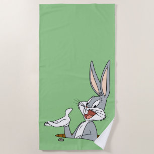 DOCは何なの?™バグBUNNY™うさぎ穴 ビーチタオル