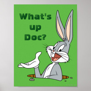 DOCは何なの?™バグBUNNY™うさぎ穴 ポスター