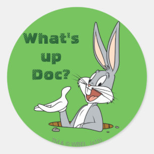 DOCは何なの？™バグBUNNY™うさぎ穴 ラウンドシール