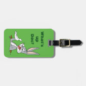 DOCは何なの?™バグBUNNY™うさぎ穴 ラゲッジタグ (正面横)