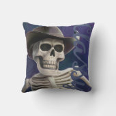 Doc Bones IS Sassy!、カウボーイスケルトン クッション (裏面)