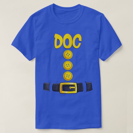 Doc Halloween Dwarf Costume Color Matching Tシャツ (デザイン正面)