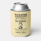 Doc Holliday 💰ヴィンテージが歯科対象 缶クーラー (缶裏面)
