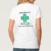 DOC MJ Women's T-Shirts Tシャツ (裏面)
