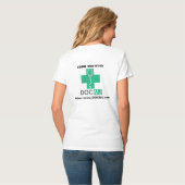 DOC MJ Women's T-Shirts Tシャツ (裏面フル)