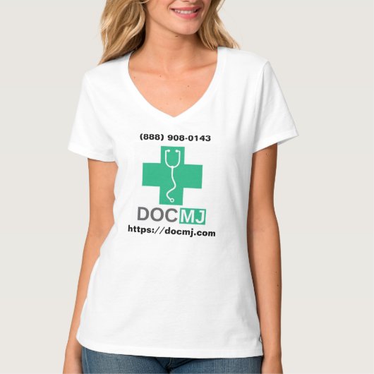 DOC MJ Women's T-Shirts Tシャツ (正面)