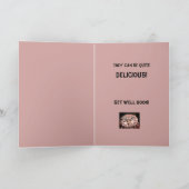 Doc OwlのGet Well Card カード (内部)