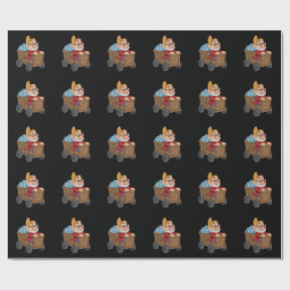 Doc Snow White Mining Cart Diamond Art ラッピングペーパー