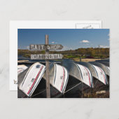 Docked Boats Postcard ポストカード (正面/裏面)