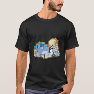 Dockerファミリ  tシャツ