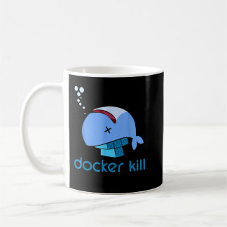 Docker container linux devops programming coding コーヒーマグカップ