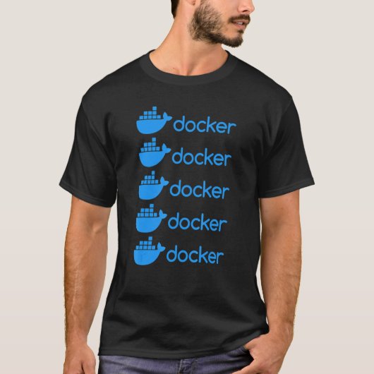 Docker Engine   Programming  Coding  Software Deve Tシャツ (正面)