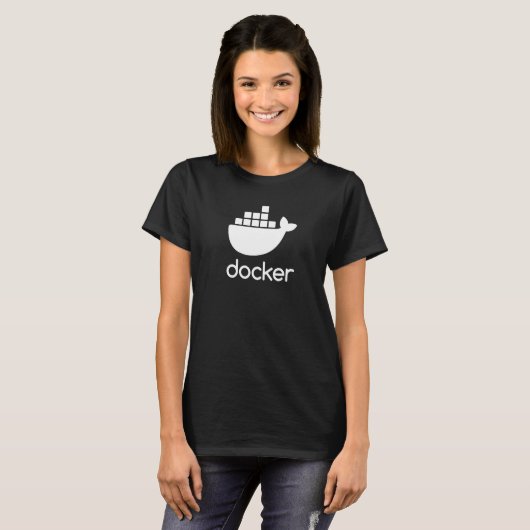 Docker Engine  Software Programming Coding Develop Tシャツ (正面フル)