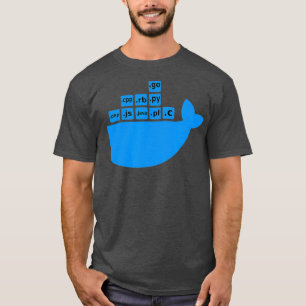 Docker Js C Golang Ruby Python Hackathon Tech Tシャツ